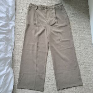 NWT High Waisted Wide Leg Pants, XL